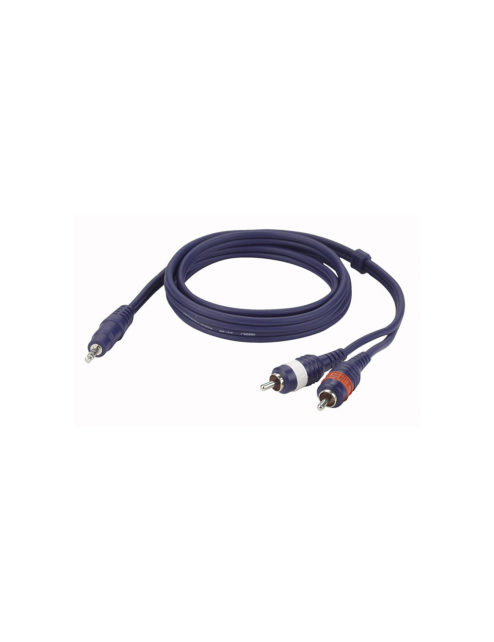 Adaptateur minijack - 2 x RCA