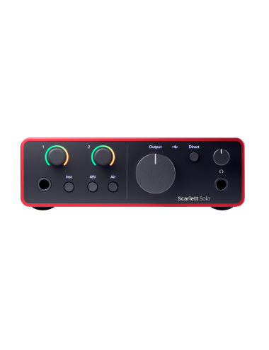 FOCUSRITE Scarlett SOLO 4TH Gen