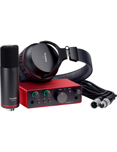 FOCUSRITE Scarlett SOLO Studio 4TH Gen