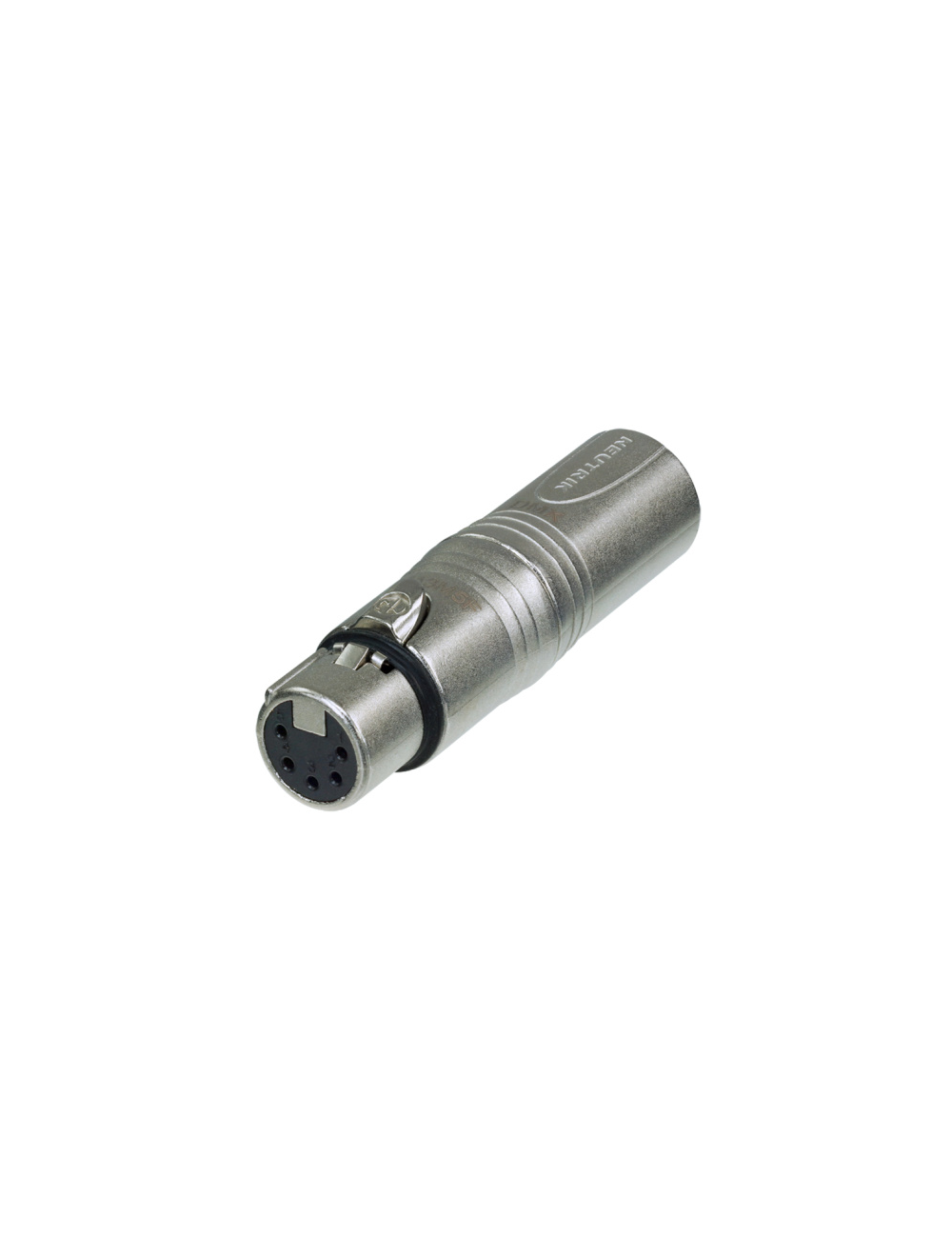 Adapter XLR 3 poles Male / XLR 5 poles Female