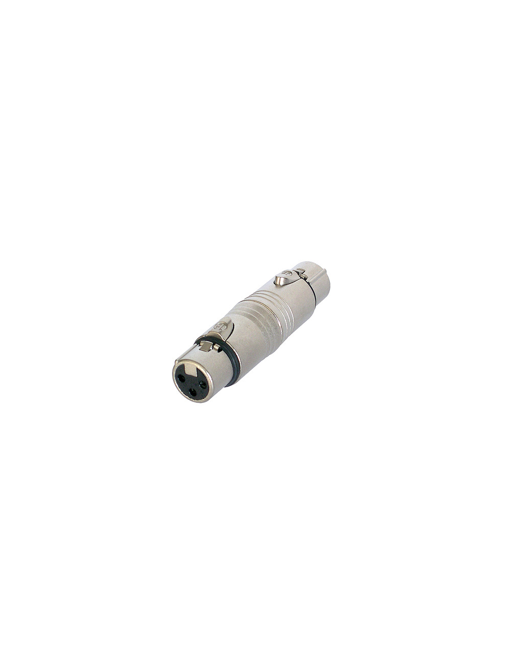 Adapter XLR 3 poles Female / XLR 3 poles Female Connector format