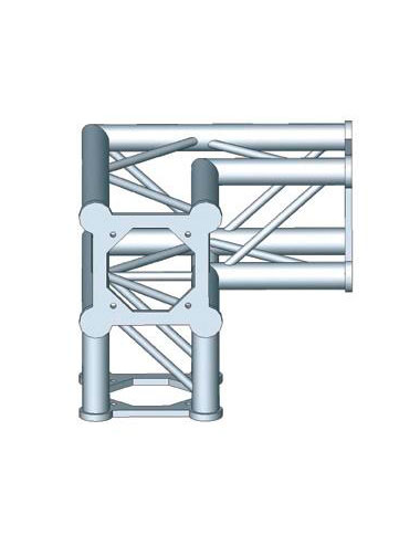 90° angle 3 departures 0m50 x 0m50 x 0m50 - 57ASC2531