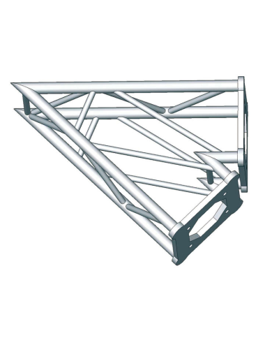 Angle 45° 2 departures 0m40 x 0m40 - 57ASC1520