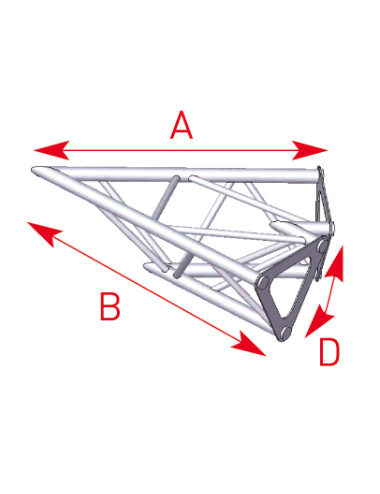 Angle 2 départs 45° lg 0m40 x 0m40 - 57ASD1520