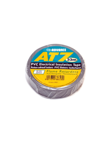 Scotch Ruban Adhésif isolant PVC GRIS 19 mm x 33 m - AT0719