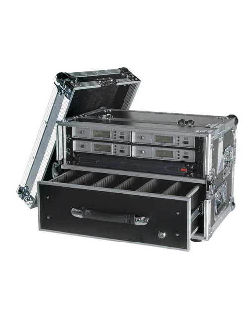 Flight case pour Micros HF