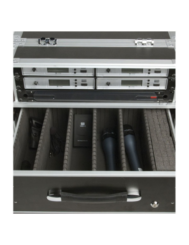 Flight case pour Micros HF