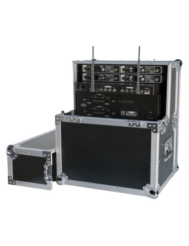 Flight case pour Micros HF 2