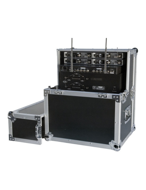 Flight case pour Micros HF 2