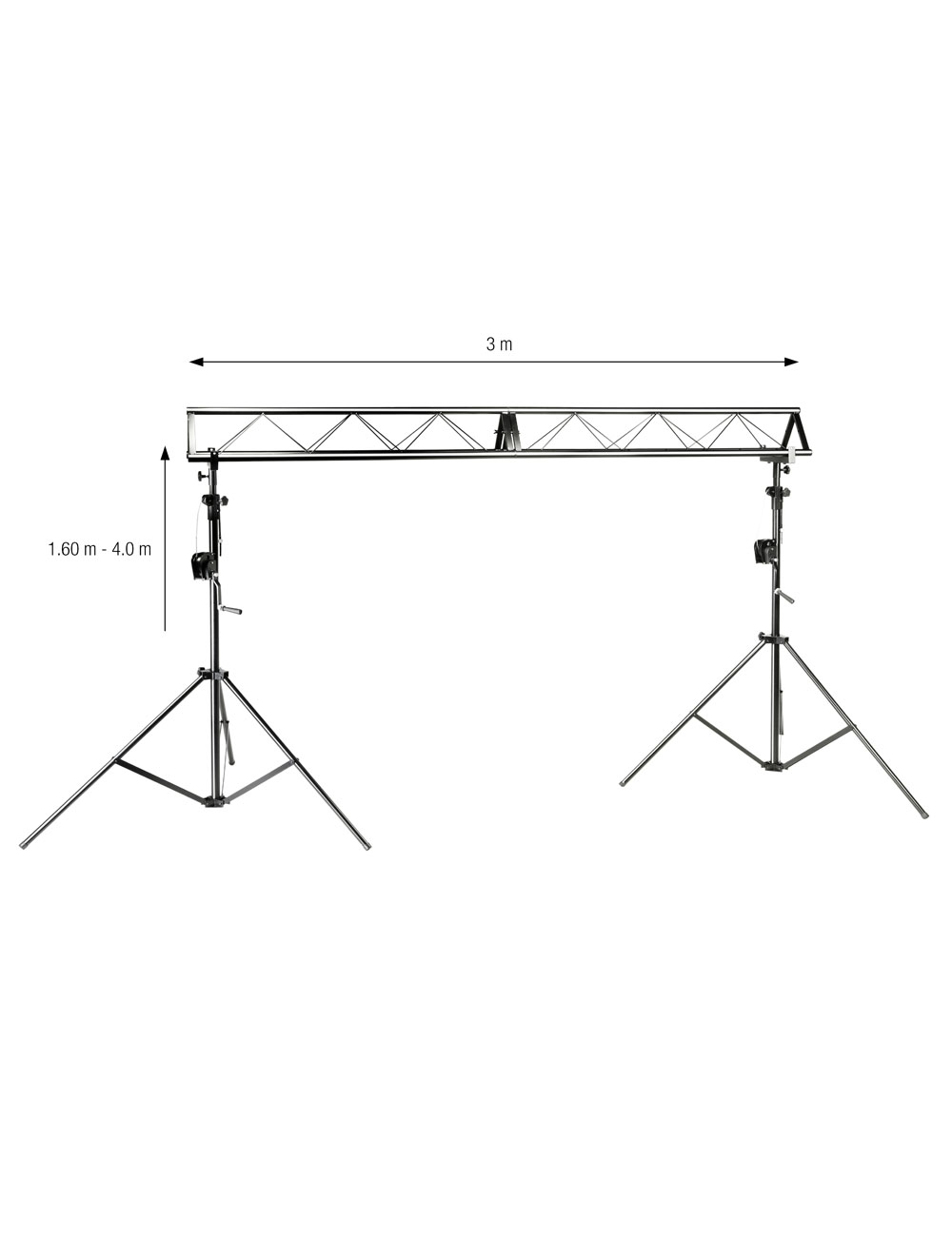 Portique DJ Complete with crank feet