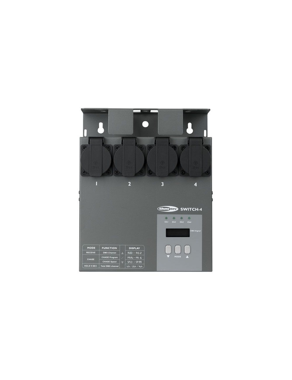 Dimmer 4 x 1.1kW Single MKII