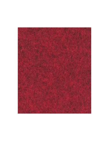 Rouleau de moquette aiguilletée DARK RED