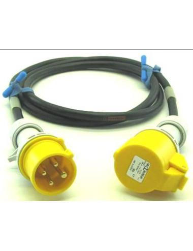 Yellow extension 3P+E 10A CEE17