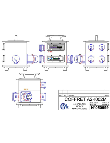 Outlet 1 DS6 63A tetra 1 DS3 32A tetra 1 DS3 32A mono 4 DS1 16A mono