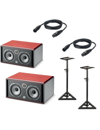 BUNDLE 2 TWIN6 + 2 XLR CABLES + FEET